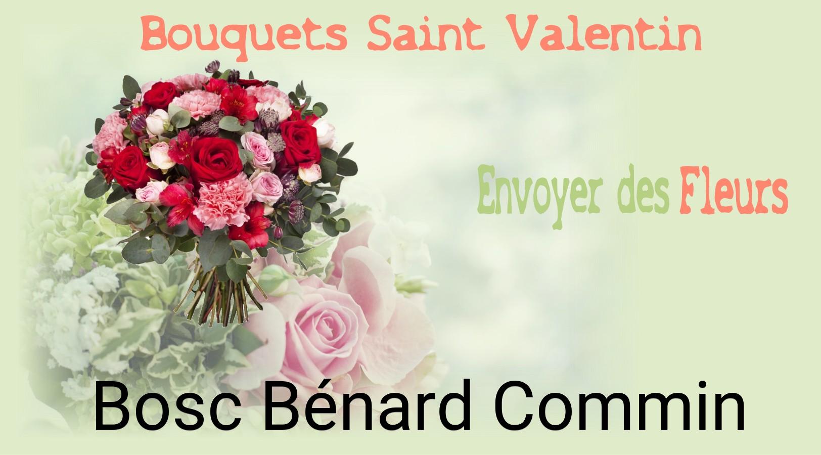Roses de Saint-Valentin livrées à Bosc-Bénard-Commin